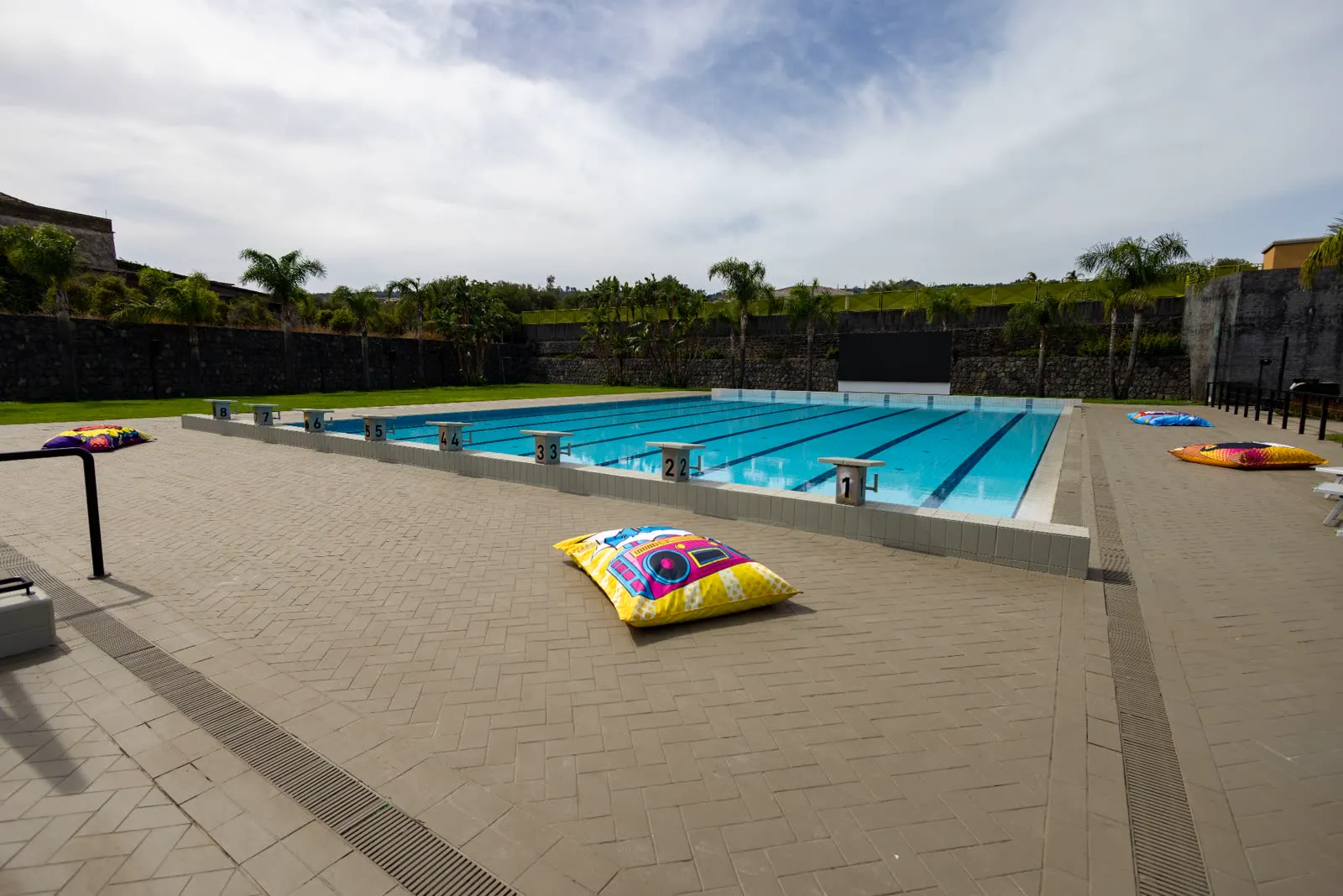 Semi-Olympic swimming pool