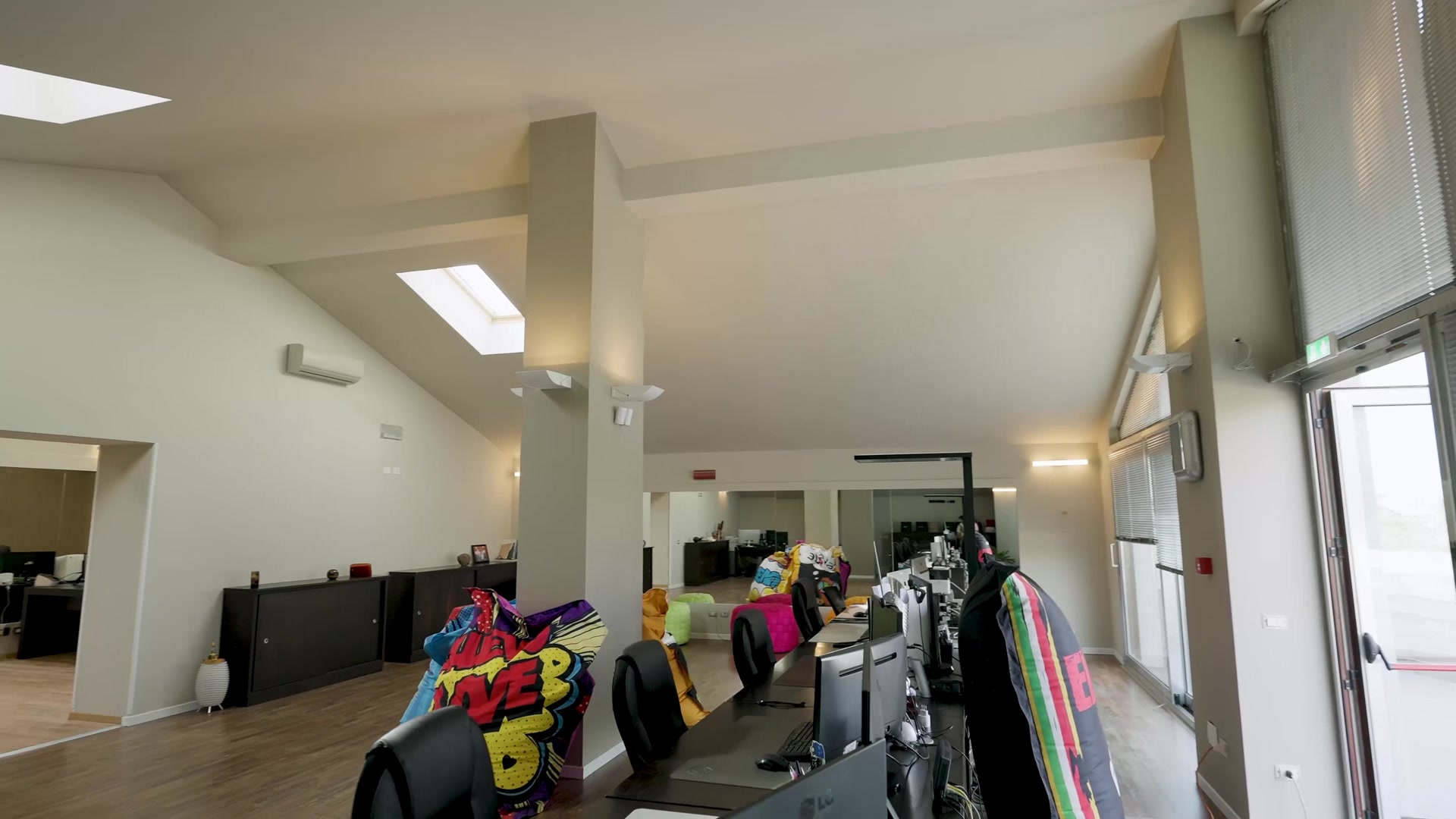 VELUX openings and natural light on the first floor