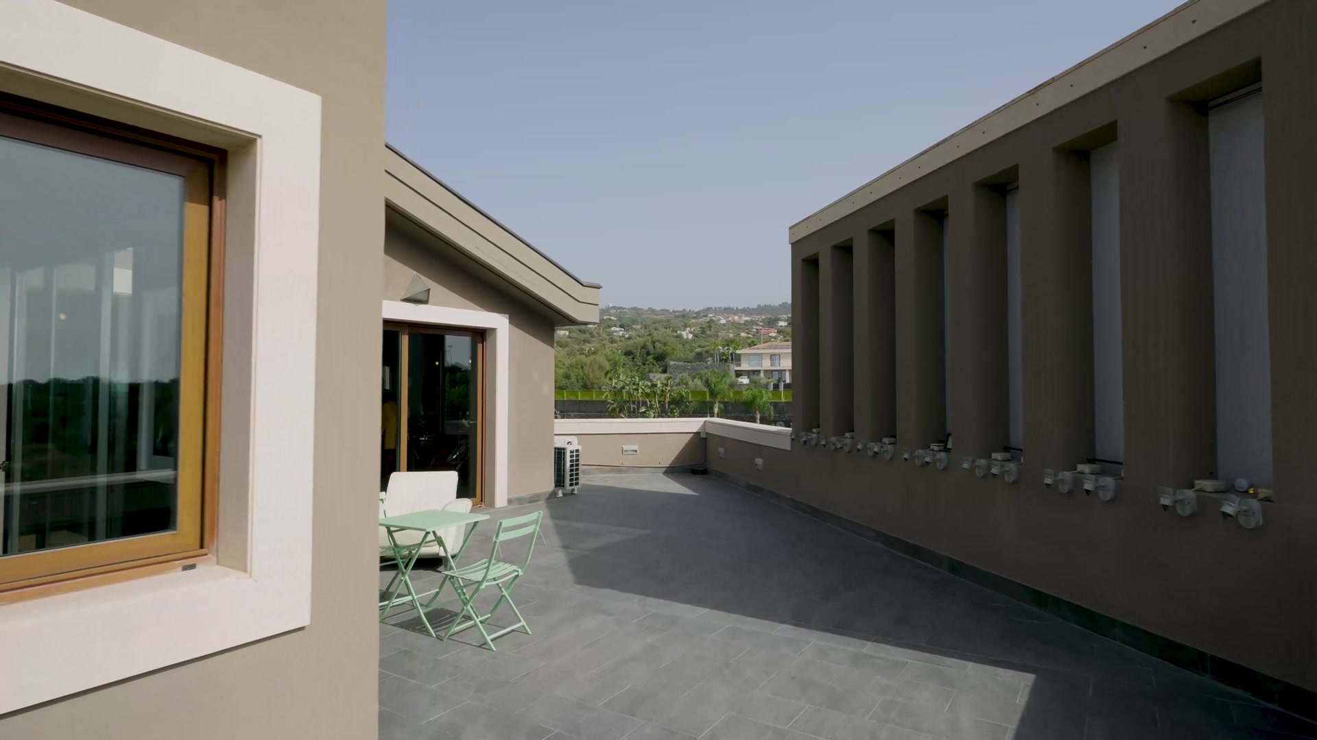First-floor terrace