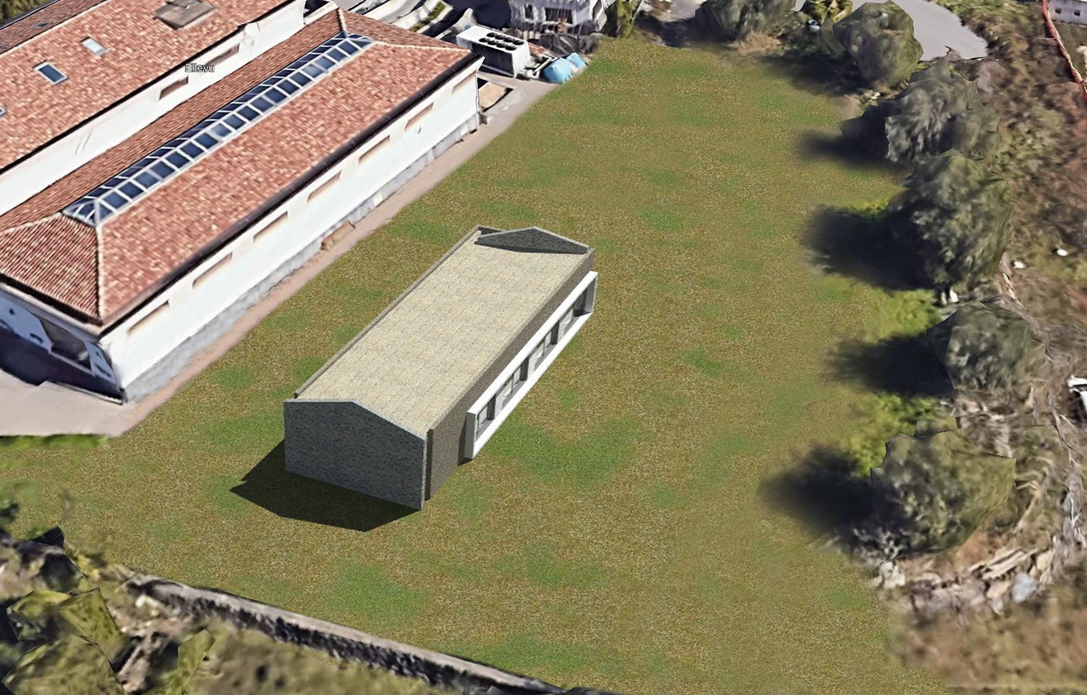 Reconstruction project rendering - view 2